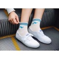2016 Girl′s Jacquard moda personalizar patrón calcetines