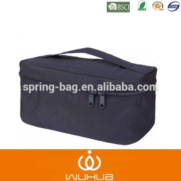 black polyester hanging waterproof wash bag