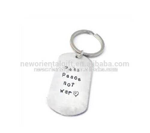 Custom Logos metal Key Chains and dog tags