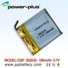 3.7v  382030/180mah Lithium Polymer Battery /lip/li-polymer/li-polymer Battery