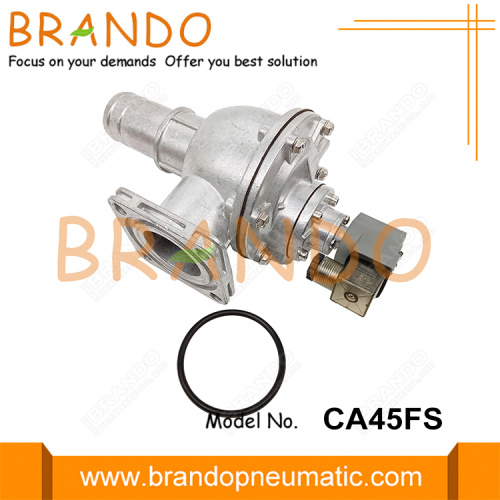 CA45FS 1-1 / 2 &#39;&#39; شفة حقيبة كيس تصفية صمام الحجاب الحاجز