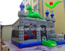 Children game china dragen inflatable bouncy castle for sale