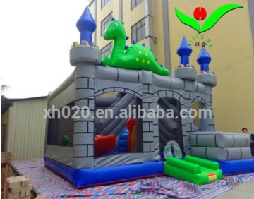 Children game china dragen inflatable bouncy castle for sale