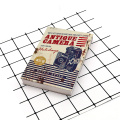 Adorable cat style cute metal cover notebook