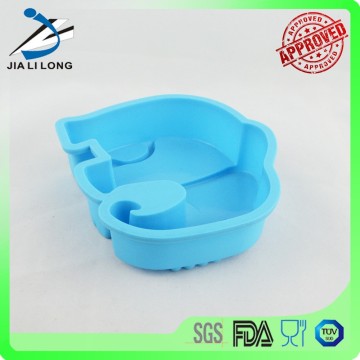 non-stick silicone elephant shape cake mould