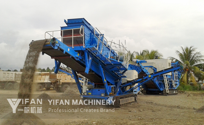 Hot Sale and High Performance Crawler Crusher Plant (MP1000)