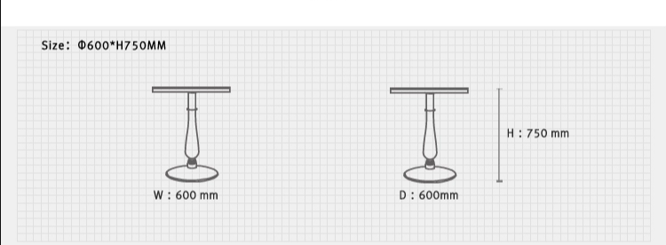 Modern Walnut Wood Small Round Restaurant Dining Tables3