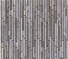 Small Strips Tiles Mosaic