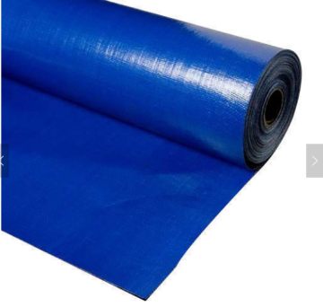 Blue color roll PE tarpaulin