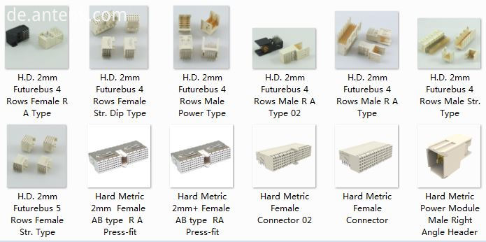 2.0mm futurebus connector