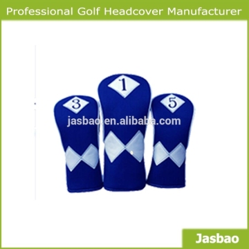 Customized Golf Driver Head Covers,brand Name Blue Driver Golf Head Covers
