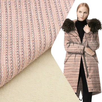 580GSM Yarn-Dyed Double Face Fleece Fabric