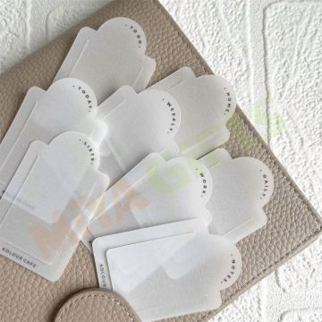 Custom Floating Color Printing Bookmarks - Vellum Paper Text Tabs for Planners
