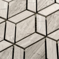 Rhombus Mosaic Marble Stone Wall Tile Decoration