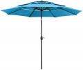 Außenleiter Outdoor 10 Fuß entlüftete 3-tierende Terrasse Parasol