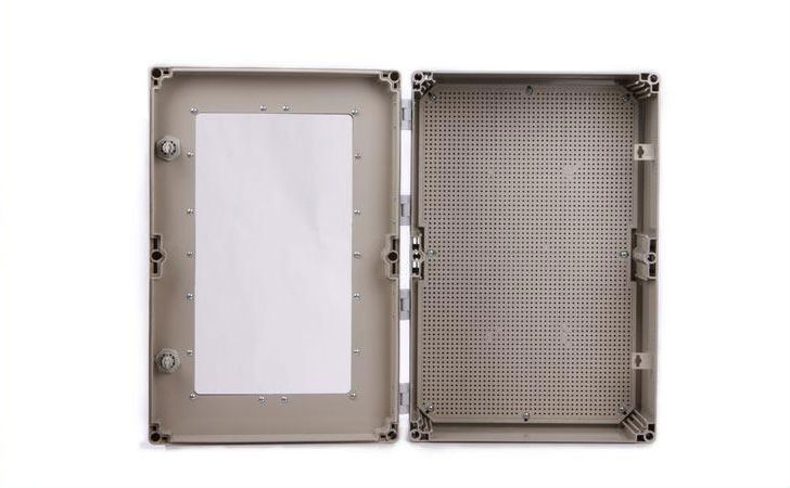 SAIPWELL 600*600*250mm IP66 High Quality transparent Plastic PVC Waterproof Box Electrical Box Custom PVC Box