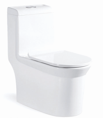 Lavatory Super Swirling Style One Piece Toilet