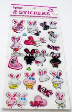 2014 NEW Fashion mobile phone epoxy stickers