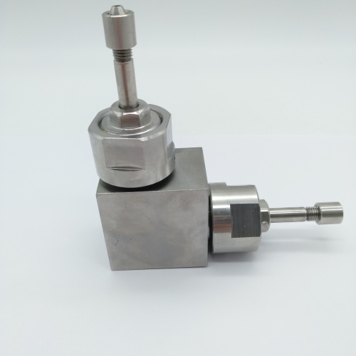 High pressure intensifier pump parts 5axis swivel assembly