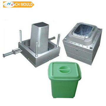 Plastic Dustbin Mould Injection Molding Garbage Can Mold Maker