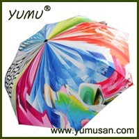 3 Fold Custom Print Umbrellas, All Kinds Printing Umbrellas