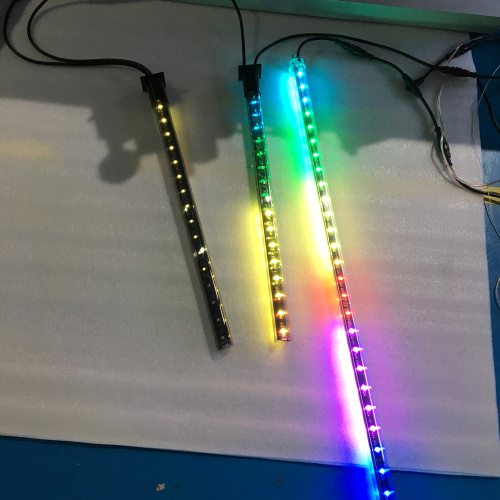 Färgbyte RGB LED -ljuskrona Light Tube 16Pixels