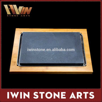 Lava Stone Steak Set,Steak Plate And Sauce Set , BBQ Accessories Steak Plate Set/Cheapest Steak Stone Sets