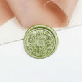 Custom Logo Adhesive Wax Seal Stickers