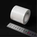 Threaded Yttria Stabilized Zirconium Oxide Ceramic Bushing