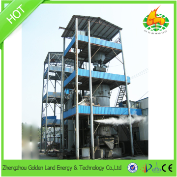 Complete system rice husks biomass gasifier and gasifier stove