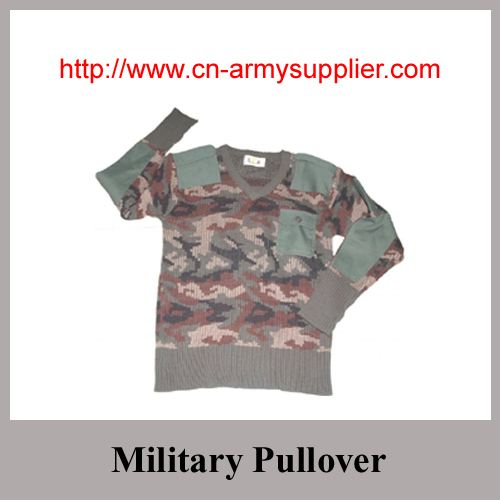 Wholesale Cheap Camouflage Military Pullover