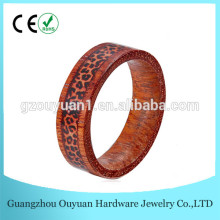 High Polished Eco-friendly Wooden Finger Ring, Wild Style Koa Wood Ring, Natural Wood Ring Jewelry