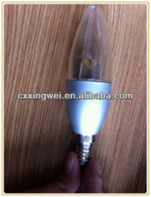 ce rohs 3w e14 led artificial candlel light