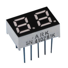 0.28 Inch 7-segment Numeric LED Display, Dual-digit, Single Color, for Air Conditioner Controllers