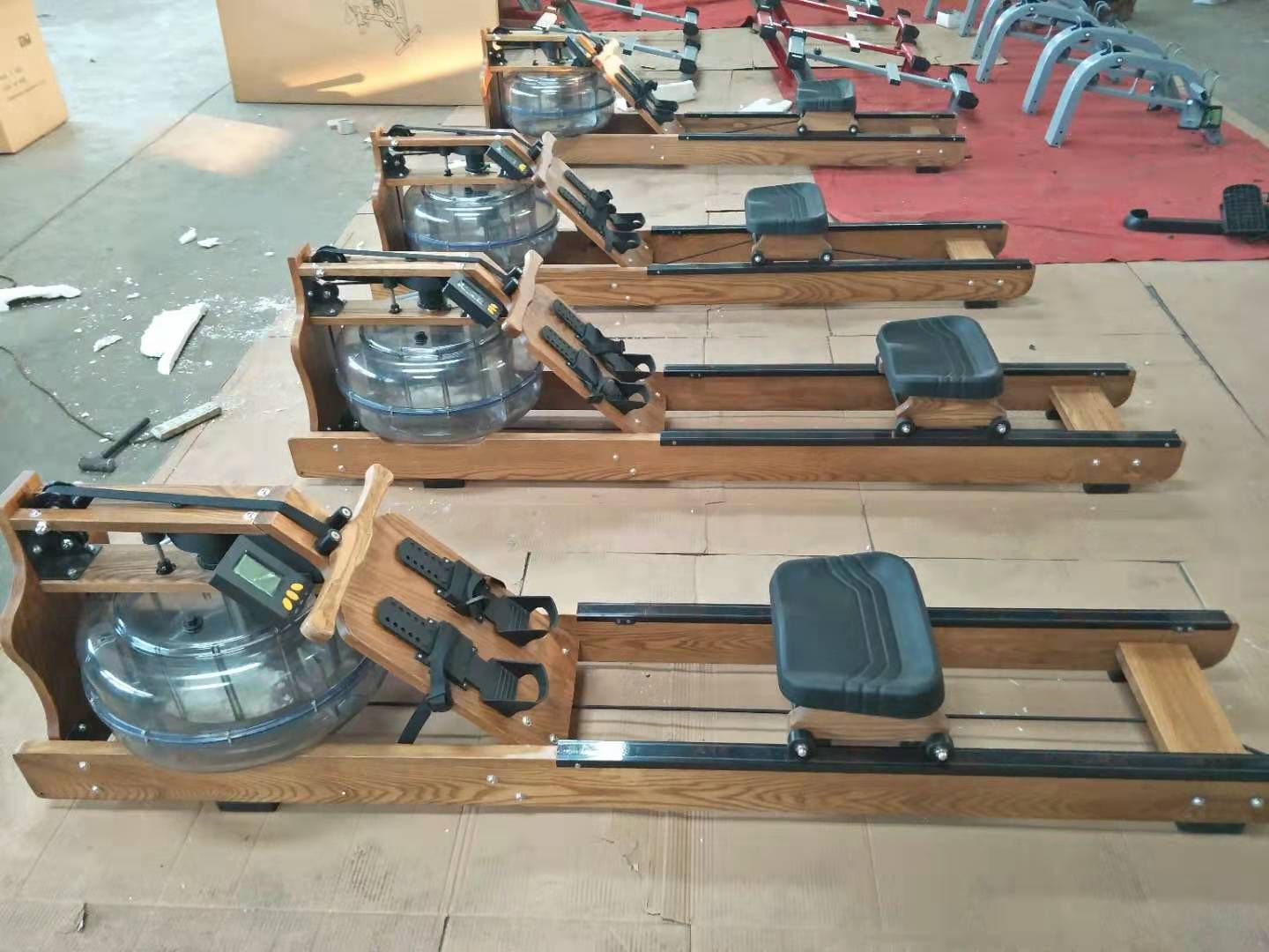 Hot sale Commercial Cardio Equipment Water Resistance Rowing Machine Rower the air rower