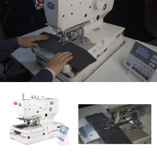 Machine à boutonnière à oeillet couture industrielle pour jeans