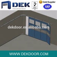 Remote control auto round the corner door