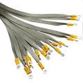 Ring Terminal 10-12AWG Crimp Braid Copper Flat Cable