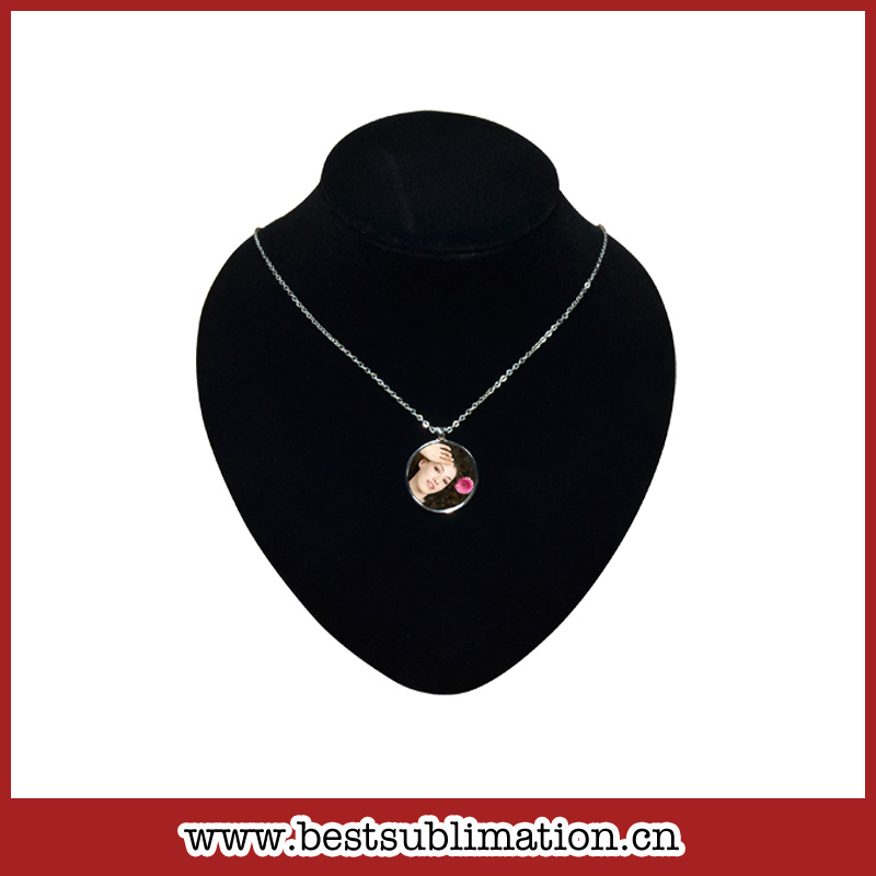Round Sublimation Necklace 01 (XL01)