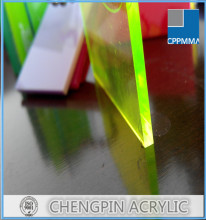 cheap colored perspex fluorescent panel