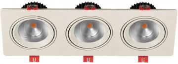 3x24W LED Grid Spot Light