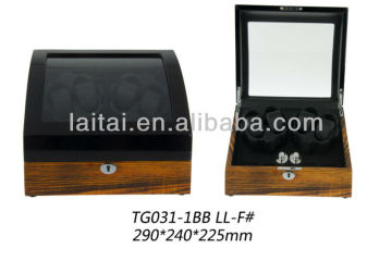 automatic wooden watch winder box