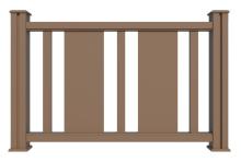 Anti-UV eco-friendly building deck railing