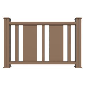 Anti-UV eco-friendly building deck railing