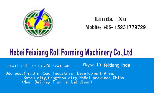 FX galvanized drywall tracks manufacturing equipment