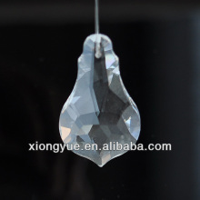 Transparent faceted chandelier crystal drops for decoration