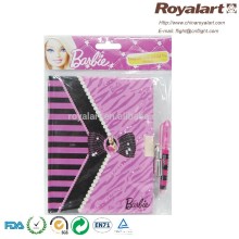 Classmate notebook paper with pen