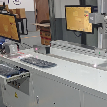 Dual MOPA Fiber Lasers Marking Machine for EV Battery Cases