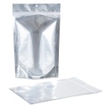 Silver Stand Up Pouches for Natural Food Packaging