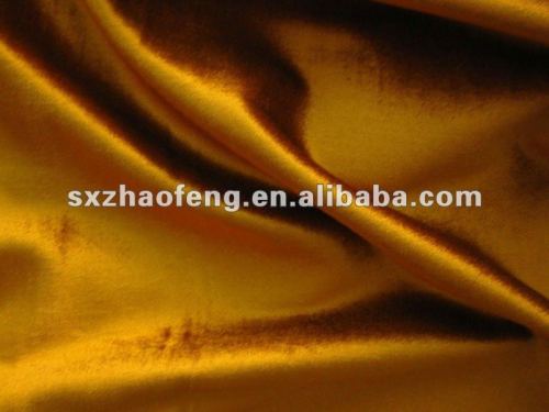 woven twill cotton / rayon flashing velveteen fabric for curtain,sofa cloth and cushion cover